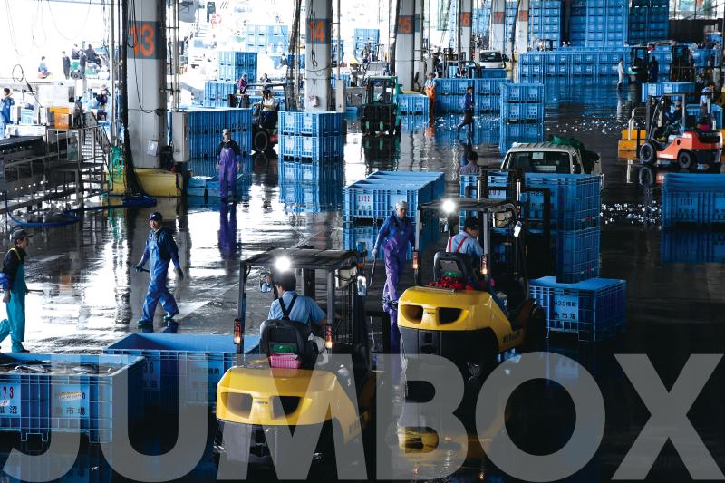 国内唯一!　インジェクション一体型1000Lオーバー大型コンテナー!